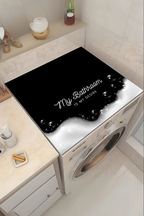 نظم دهنده حمام مشکی پلی استر Getcarpet - کد 929649274