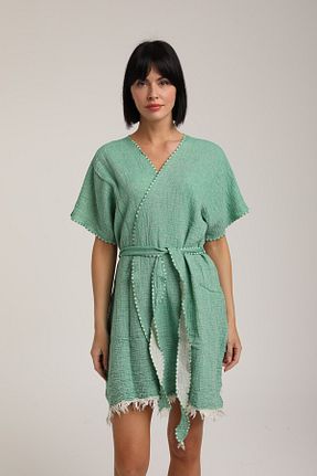 رویه بیکینی سبز زنانه %100 پنبه LifeForModa - کد 929679710