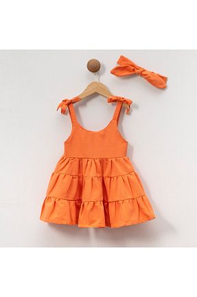 لباس نارنجی بچه گانه بافتنی Genel Markalar - کد 929666080