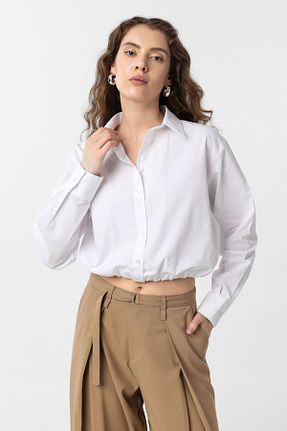 پیراهن سفید زنانه Relaxed Antioch - کد 929667209