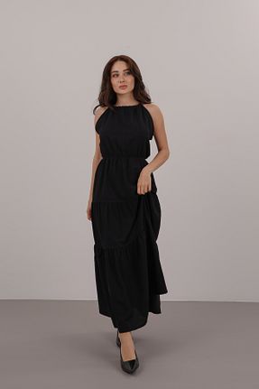 لباس مشکی زنانه بافتنی FACETTE - کد 337664928