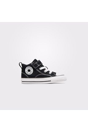 کفش اسنیکر مشکی بچه گانه بند دار Converse - کد 865415513