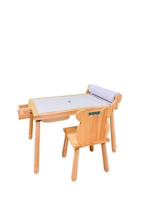 میز بازی و فعالیت قهوه ای چوب joykidstoy - کد 927945716