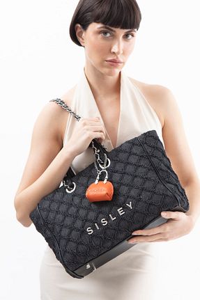 کیف دستی مشکی سایز متوسط Sisley - کد 929688385