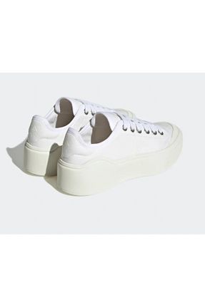 کفش اسنیکر سفید زنانه بند دار adidas - کد 825779551