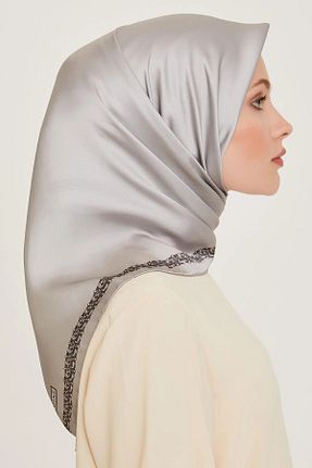 روسری کرپ ساتن ابریشم Armine - کد 929687503