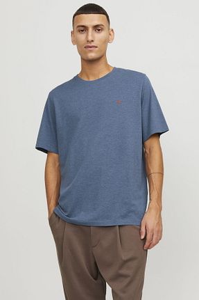 تیشرت آبی مردانه رگولار Jack & Jones - کد 796455874