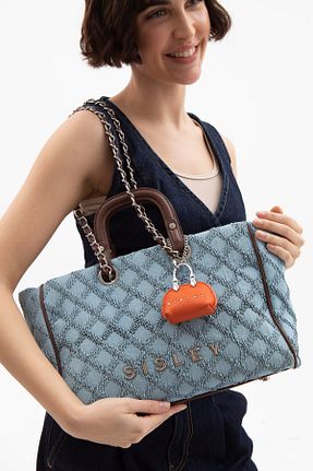 کیف دستی آبی زنانه سایز متوسط Sisley - کد 929689019