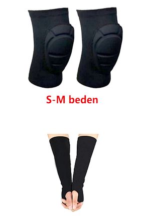 زانو بند والیبال مشکی زنانه HNsport - کد 320043556