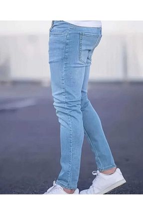 شلوار جین خاکی مردانه پاچه لوله تفنگی GİRAY TEX - کد 929681964