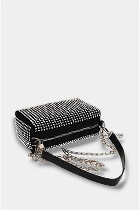 کیف دوشی مشکی زنانه چرم مصنوعی ROSE BERRY - کد 929677966