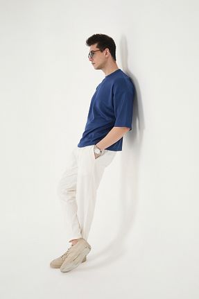 شلوار نباتی مردانه بافتنی RELAXL - کد 929700943