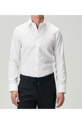 پیراهن سفید مردانه اسلیم Xram - کد 929710806