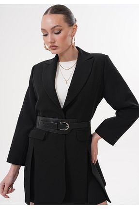 کمربند مشکی زنانه چرم مصنوعی MODAM HİFA - کد 926876657