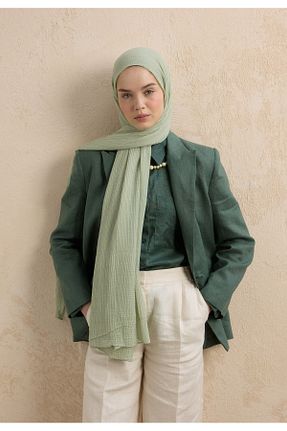 شال سبز مردانه پلی استر Fresh - کد 929694137