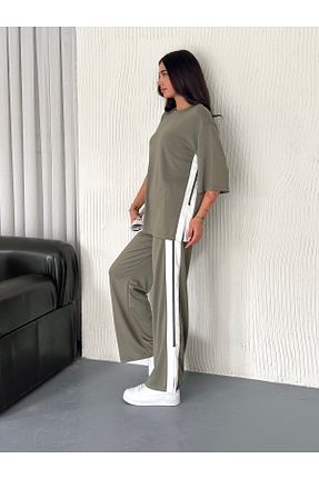 ست کرمکن اسپرت سبز زنانه مخلوط پلی استر sportiness - کد 929751480