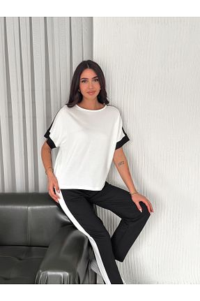 ست کرمکن اسپرت مشکی زنانه مخلوط پلی استر sportiness - کد 929759615