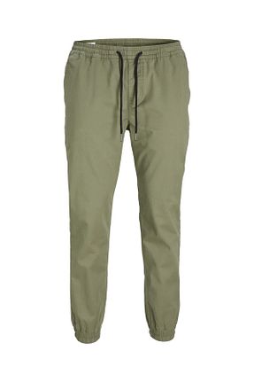شلوار سبز مردانه پارچه Jack & Jones - کد 856648141