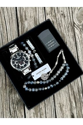 ست ساعت مچی مردانه استل (فولاد) Daniel Klein - کد 865545307