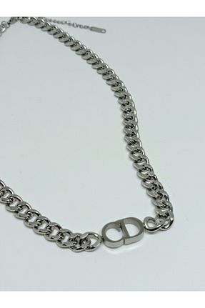 گردنبند استیل ( فولاد ) متالیک زنانه استیل (فولاد) mama india alaçatı - کد 929739268