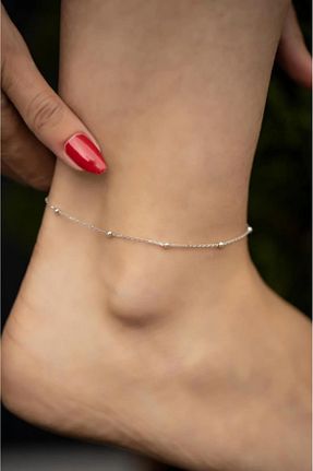 خلخال جواهر طوسی زنانه استیل (فولاد) AysuTakı - کد 929744937
