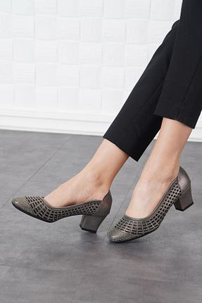 کفش پاشنه بلند کلاسیک زنانه پارچه Moda Pie - کد 834083376