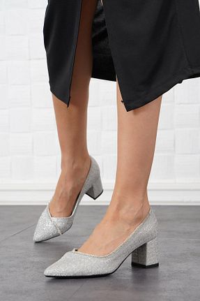 کفش پاشنه بلند کلاسیک زنانه پارچه Moda Pie - کد 854101872
