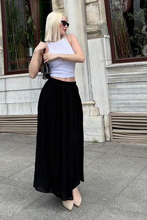 دامن مشکی زنانه رگولار Madmext - کد 923596827