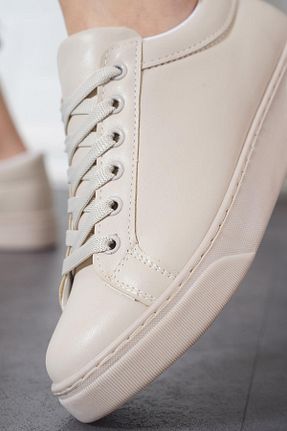 کفش اسنیکر نباتی زنانه بند دار Moda Pie - کد 830564638