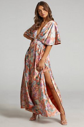 لباس نارنجی زنانه بافتنی Madmext - کد 691061724