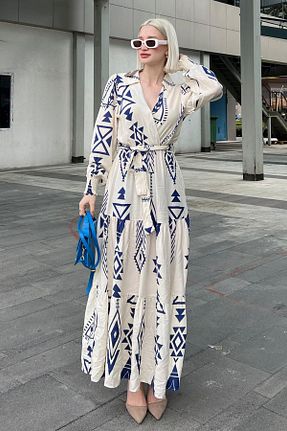 لباس سفید زنانه بافتنی Madmext - کد 818208726