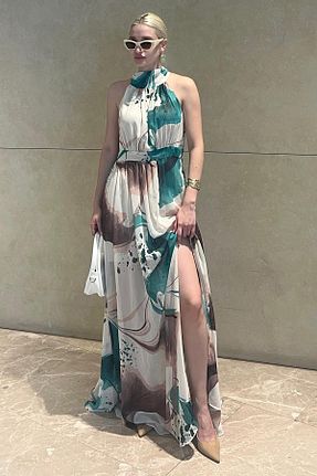 لباس سبز زنانه بافتنی Madmext - کد 841559856