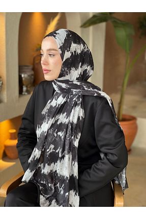 شال مشکی زنانه Modakaşmir - کد 929760443