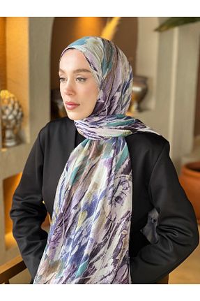 شال سبز زنانه Modakaşmir - کد 929761362
