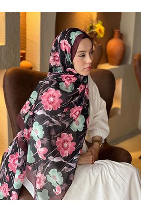شال رنگی زنانه پلی استر Modakaşmir - کد 929839096