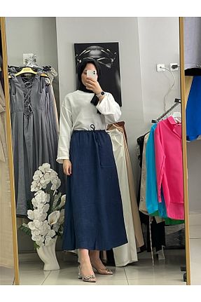 ست بالاتنه و پائین تنه سرمه ای زنانه بافتنی The Moda - کد 929774096
