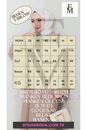 لباس آبی زنانه جین EFSUN MODA - کد 925961060