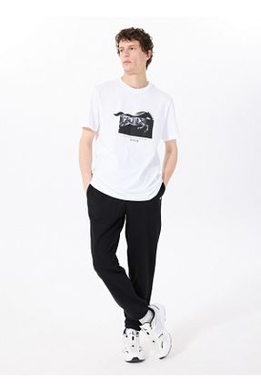 شلوار کرمگن طوسی مردانه Relaxed Mustang - کد 929779472