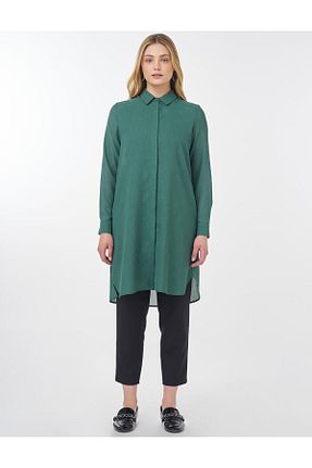 تونیک حجاب سبز زنانه ویسکون Kayra - کد 929779421