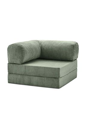 کاناپه سبز مخمل Dekoro - کد 929781759