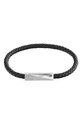 دستبند استیل (فولاد) مشکی مردانه استیل (فولاد) Calvin Klein - کد 894809537