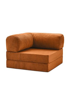 کاناپه نارنجی مخمل Dekoro - کد 929781791