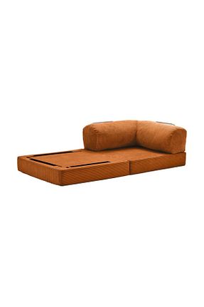 کاناپه نارنجی مخمل Dekoro - کد 929781791