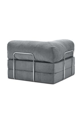 کاناپه طوسی مخمل Dekoro - کد 929781777