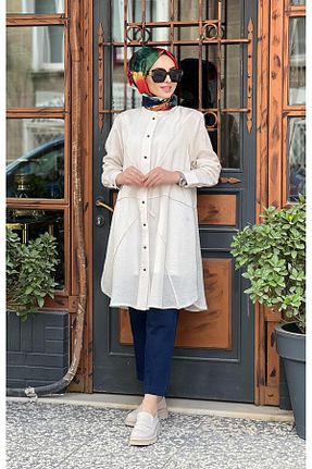 پیراهن طوسی زنانه Relaxed MissWhence - کد 817817144