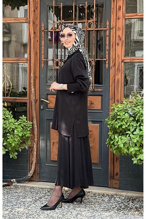 پیراهن حجاب مشکی زنانه رگولار MISS DALIDA - کد 860590590