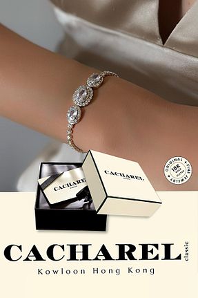 دستبند استیل (فولاد) طلائی استیل ضد زنگ Cacharel Classic - کد 929859262