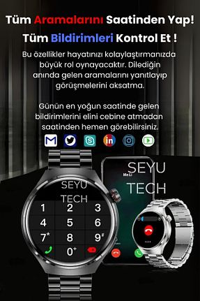 ساعت هوشمند طوسی گارانتی وارد کننده SEYUTECH - کد 929810450