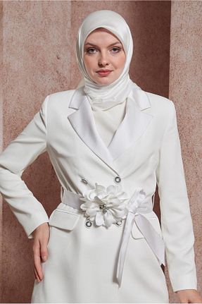 روسری نباتی پلی استر Alvina - کد 827931751