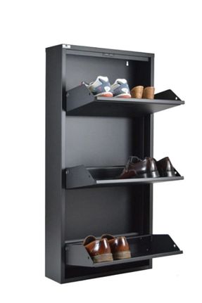 جا کفشی طوسی فلزی Formood - کد 929813849